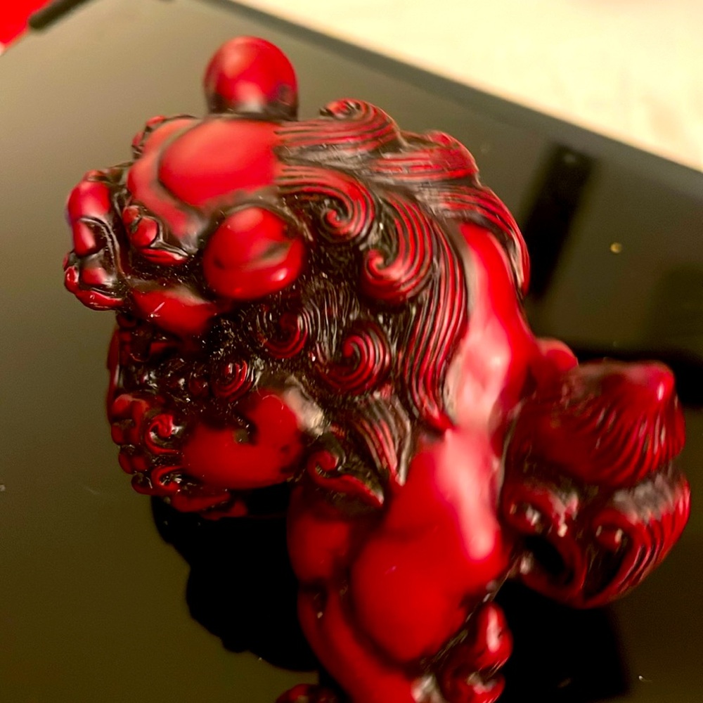 Chinese red dog